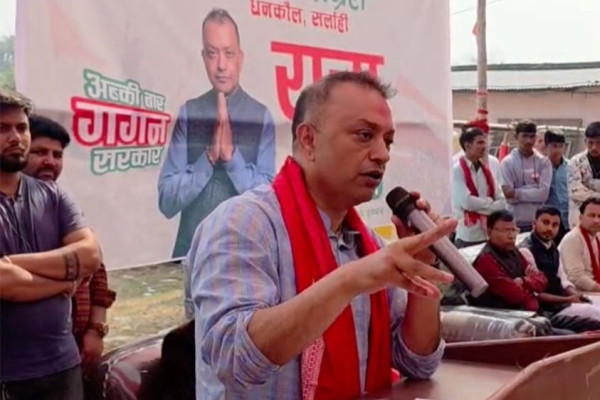 नयाँ पार्टीमा भोट हाल्न चाहानेहरूका लागि कांग्रेस एकमात्र विकल्प होः गगन थापा